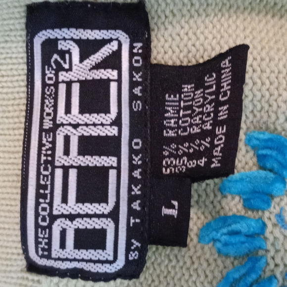 The Collective Works of Berek 2 by Takako Sakon Embroidered Sweater - Picture 4 of 6